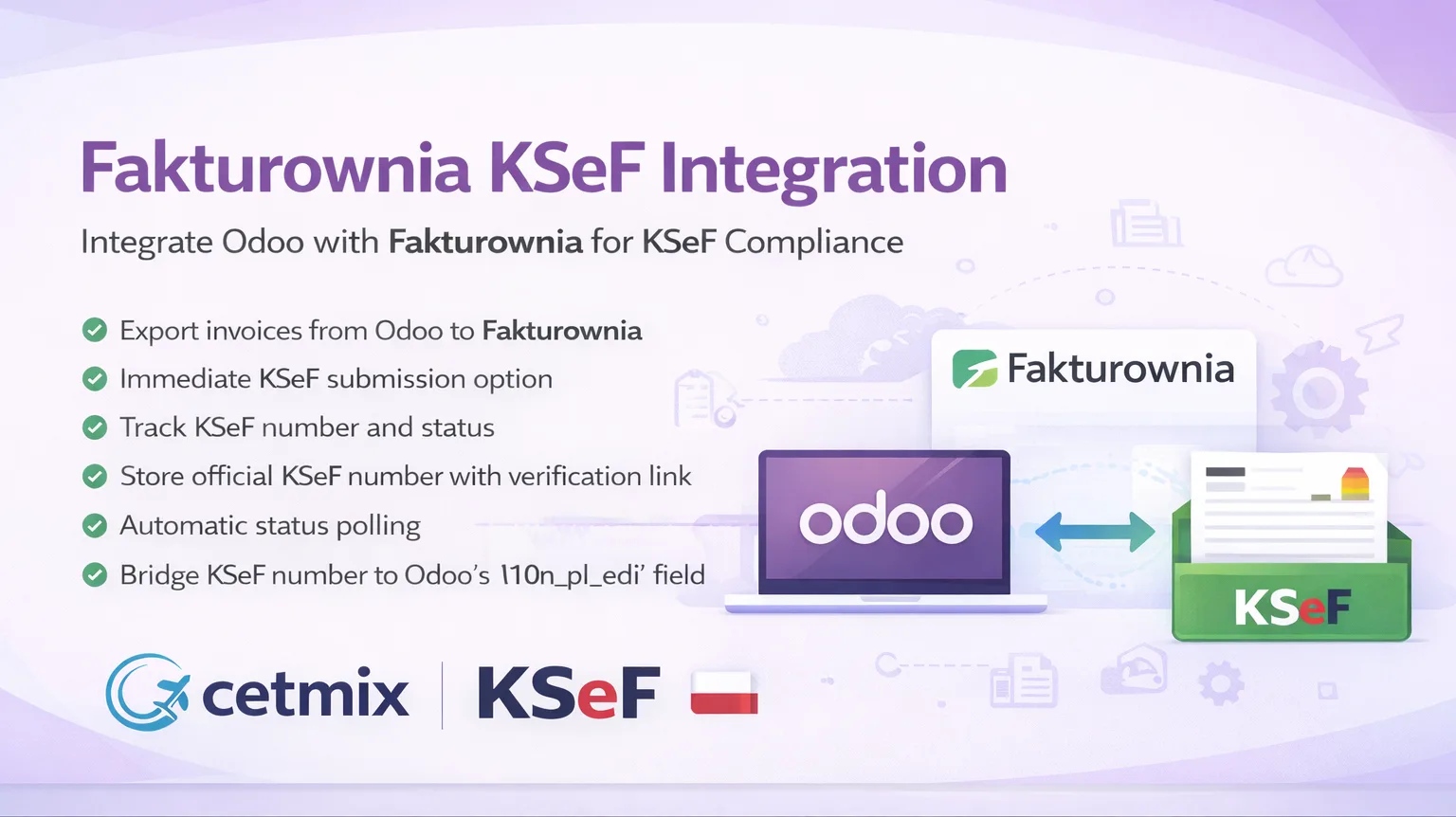 Odoo β Fakturownia Integration Setup (with KSeF support)