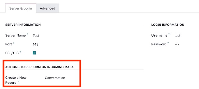 Conseils de configuration Odoo — configuration screenshot